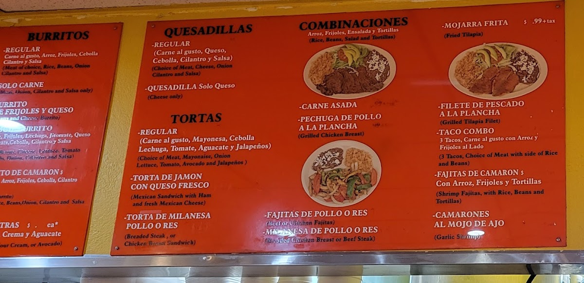 Tacos Reyes Menu - Image 4